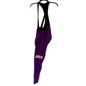 Biehler Cycling Bib Tights Deep Winter SYN Purple Black Mens Large